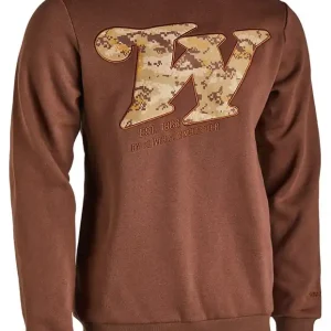 Winchester Sweatshirt Redstone, Brown Neu Im Sortiment